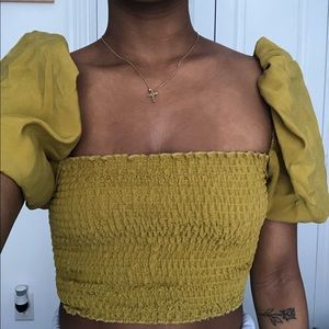 Zara Puff Sleeve Top